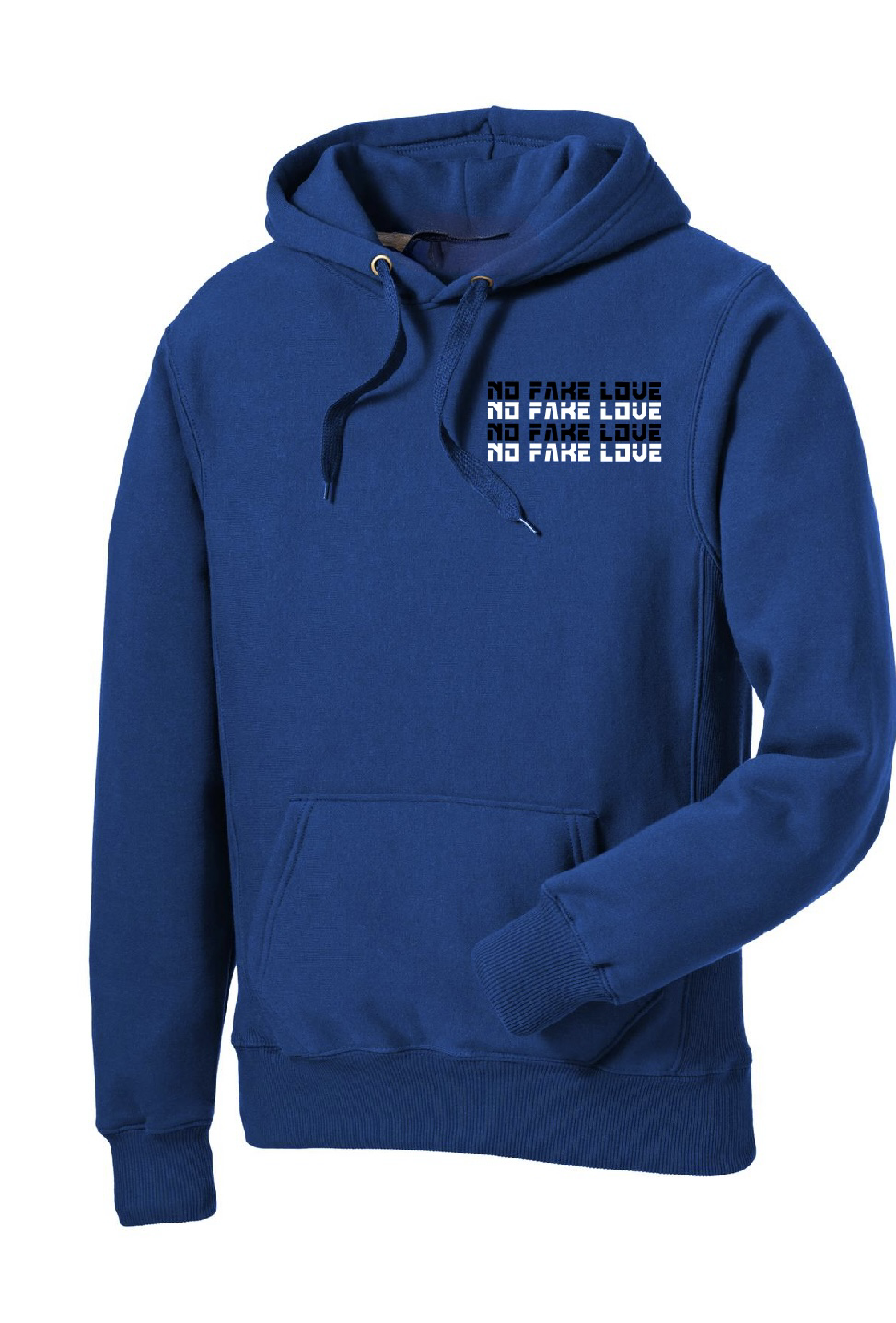 No Fake Love Premium Fashion Hoodie
