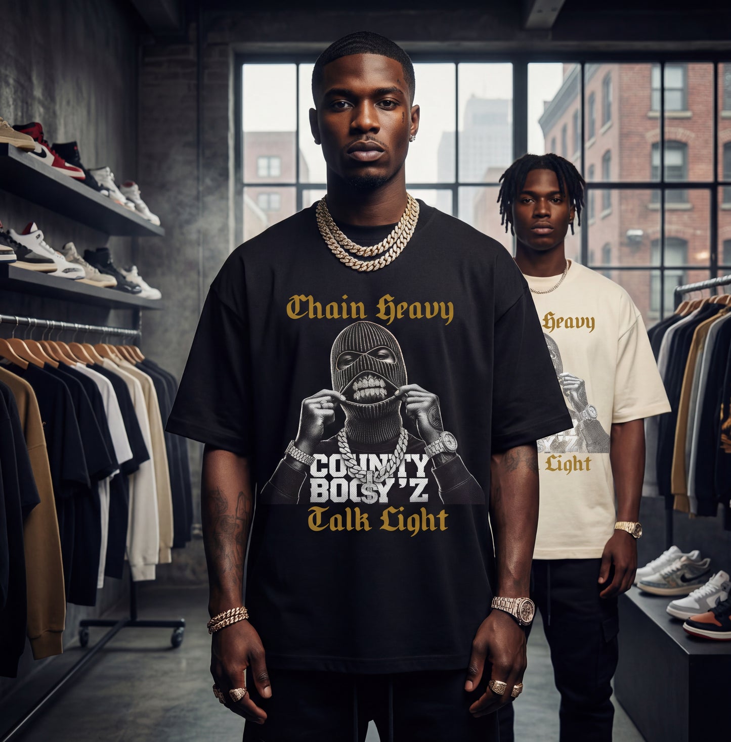 TruGenX Chain Heavy Talk Light Tee