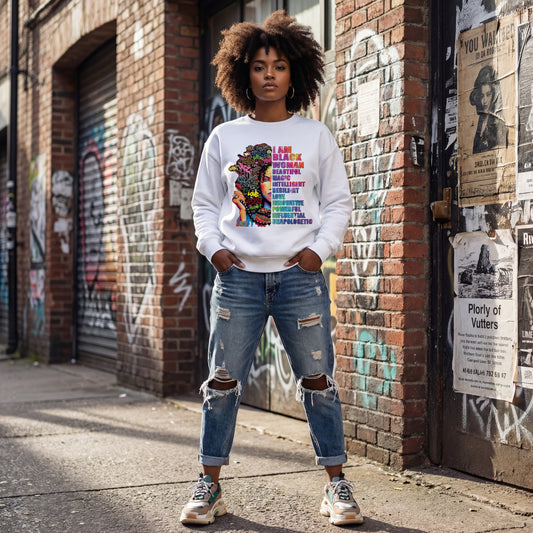 Black Queen Energy Premium Sweatshirt (Beauty)