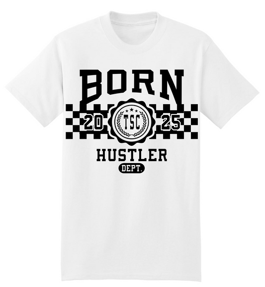 TruGenX Born Hustler Timeless Styles Clothing Crewneck T-shirt