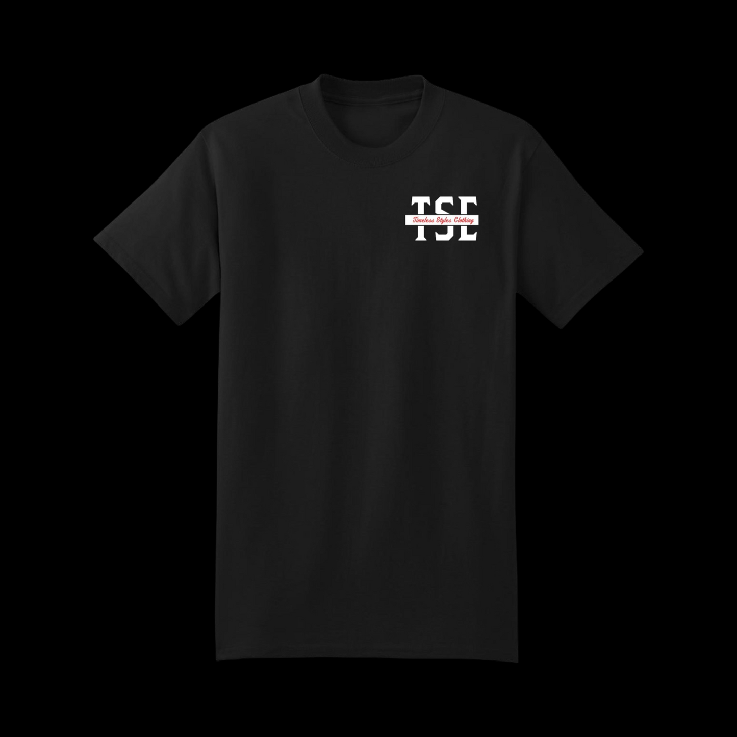 Street Wear Oversize Black TSC T-shirt