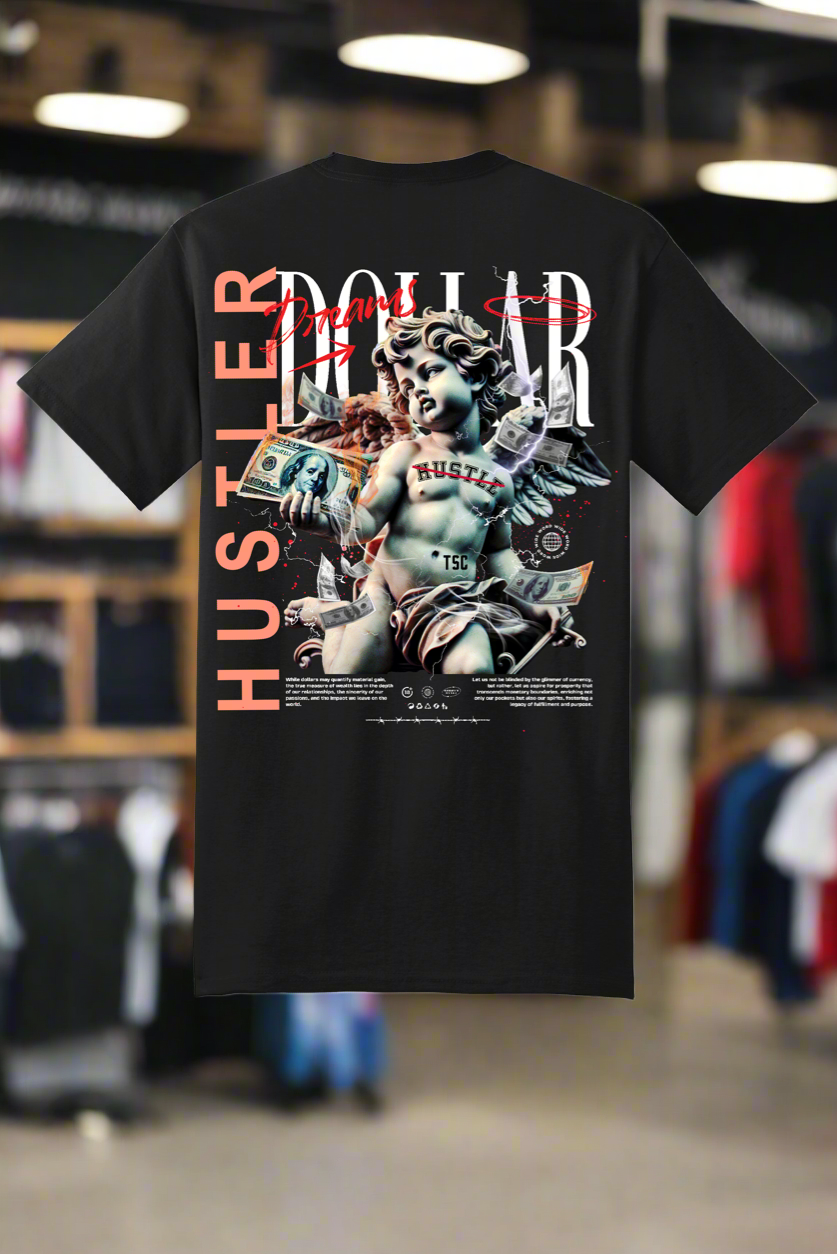 Blackout Style: Luxury Streetwear Tee Hustle