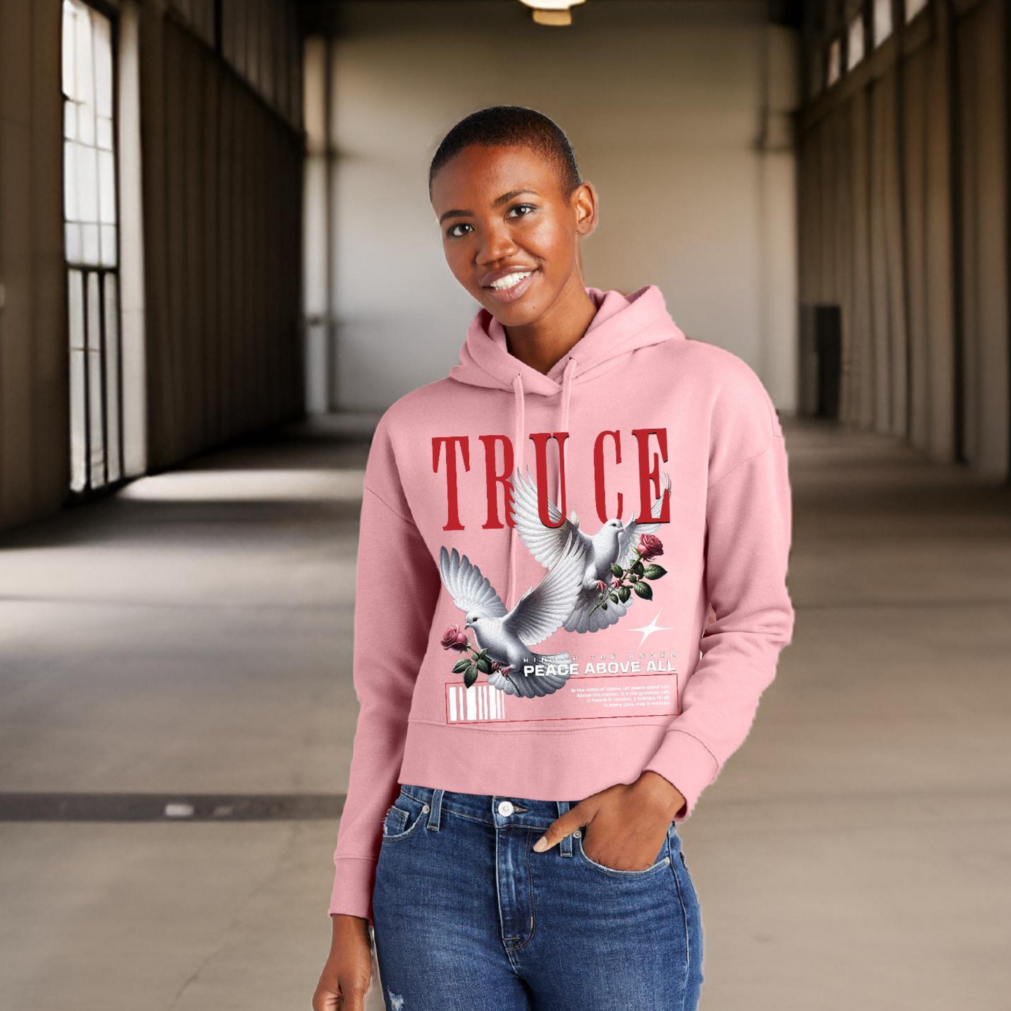 Women Stylish Fleece Hoodie Truce TSC