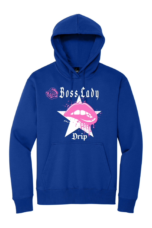 Deep Royal Boss Lady Drip Premium 12oz Hoodie