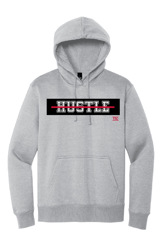 Gray Premium Quality 12oz Hoodie: TSC Hustle