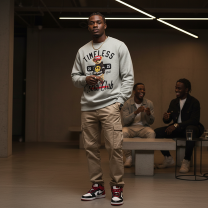 TruGenX Social Club Sweater – Timeless Streetwear Comfort & Style