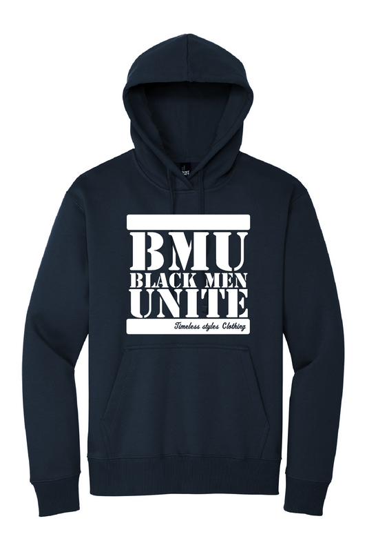 BMU Navy: 12oz Premium Navy-blue Hoodie