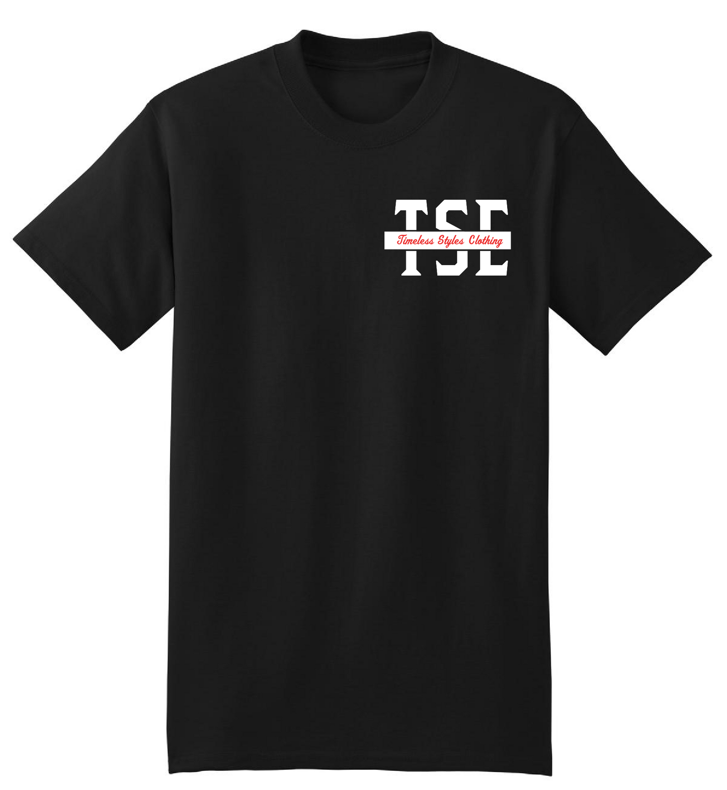 Street Wear Oversize Black TSC T-shirt